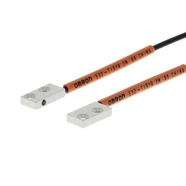 Cảm biến sợi quang Omron E32-T15YR 2M (thu phát riêng) Cảm biến sợi quang Omron E32-T15YR 2M (thu phát riêng)