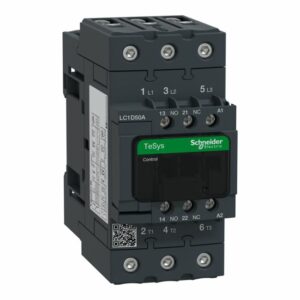 Contactor Schneider LC1D50AB7 50A 1NO+1NC 22kW 24VAC