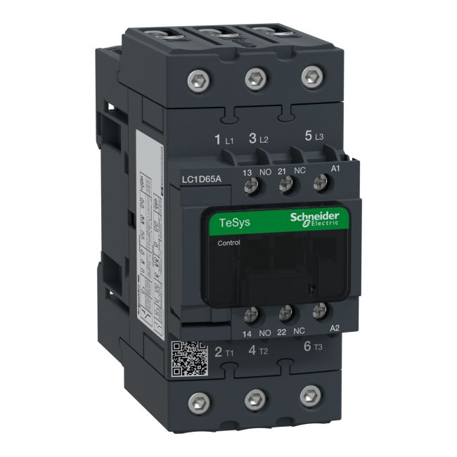 Contactor Schneider LC1D65AM7 65A 1NO+1NC 220V Contactor Schneider LC1D65AM7 65A 1NO+1NC 220V