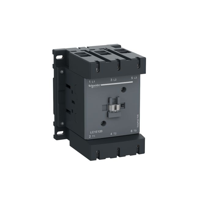 Contactor Schneider LC1E120M5 120A 1NO+1NC 220V Contactor Schneider LC1E120M5 120A 1NO+1NC 220V