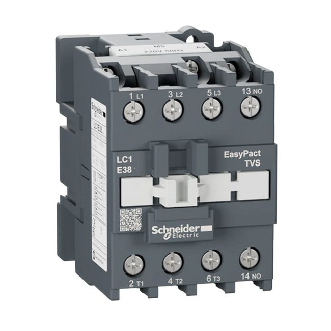 Contactor Schneider LC1E3810E5 38A 1NO 48V Contactor Schneider LC1E3810E5 38A 1NO 48V