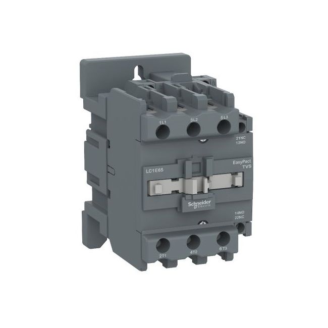 Contactor Schneider LC1E65M7 65A 1NO+1NC 220V Contactor Schneider LC1E65M7 65A 1NO+1NC 220V