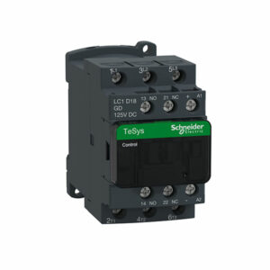 Contactor Schneider LC1D18GD 18A 125 VDC