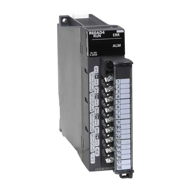 Analogue I/O Module Mitsubishi R60AD4 Analogue I/O Module Mitsubishi R60AD4