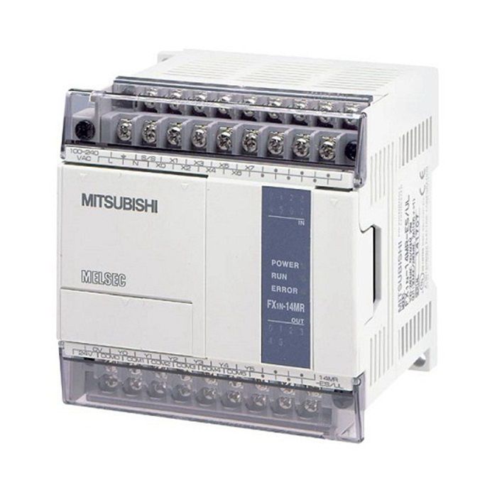 PLC Mitsubishi FX1S-14MR-ES/UL (8 In / 6 Out Relay) PLC Mitsubishi FX1S-14MR-ES/UL (8 In / 6 Out Relay)