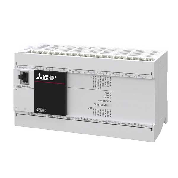 PLC Mitsubishi FX5S-60MT/DSS (36 In / 24 Out Transistor) PLC Mitsubishi FX5S-60MT/DSS (36 In / 24 Out Transistor)